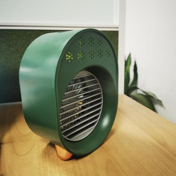 ポータブルエアコンファン.エアコン.加湿器.清浄機.常夜灯4-イン-1 Uデスクトップエアコン.にオフィスホームトラベル