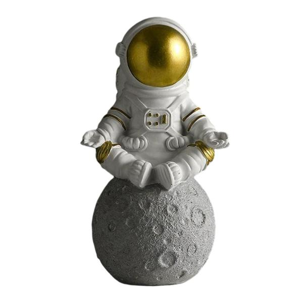 クリエイティブ宇宙飛行士彫刻おもちゃギフトホームオフィス保育園寝室テレビ棚装飾グッズ