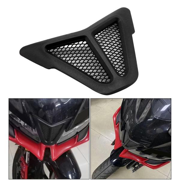 ヤマハYZFR15 V3 2017-2020用フロントフェアリングエアインテークカバーグリルガード防塵、軽量