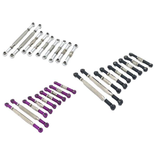 Wltoys用の調整可能なメタルステアリングリンケージプルロッドアップグレードパーツ1242812423 FY-01 FY-03 FY-05
