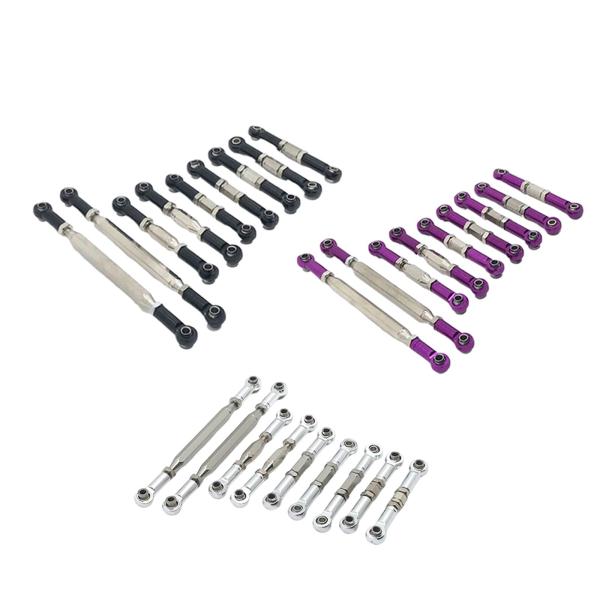 Wltoys用の調整可能なメタルステアリングリンケージプルロッドアップグレードパーツ1242812423 FY-01 FY-03 FY-05