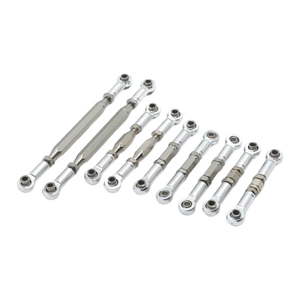 Wltoys用の調整可能なメタルステアリングリンケージプルロッドアップグレードパーツ1242812423 FY-01 FY-03 FY-05