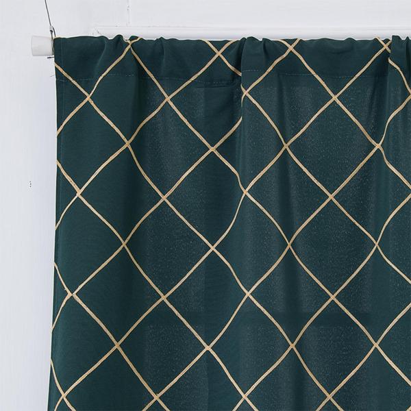 幾何学的な刺〓カーテンバランスタイアップバルーンシェードルームダークニングロッドキッチンウィンドウズファームハウスアクセサリー