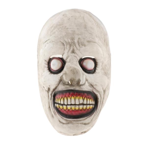 ハロウィーンホラーマスク-リアルなハロウィーンラテックス怖い笑顔の悪魔のフェイスマスクパーティーコスプレ小道具帽子マスク