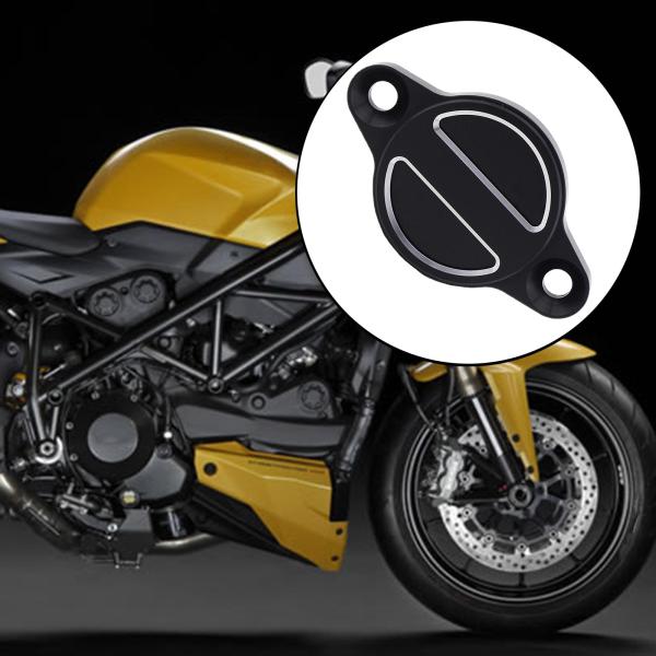 DUCATIモンスター1200用のオートバイエンジンオイルフィルターキャップ保護フィット