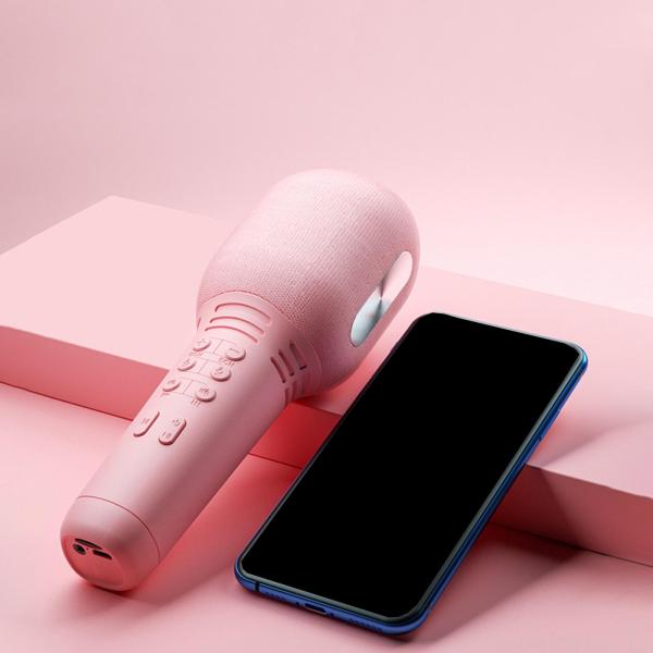 カラオケマイク マイク ワイヤレスマイク Bluetooth接続 高音質 カラフル 人間工学 もちやすい 家庭用 カラオケ用 パーティー イベント 大会 余興 忘年会