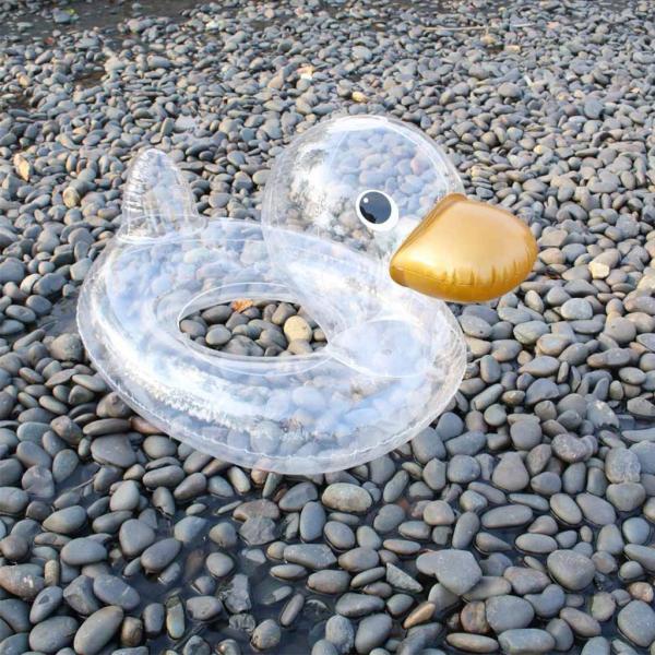 耐久性のある柔軟なフローティングインフレータブル水泳浮き輪フローティングシートリングビーチホリデー