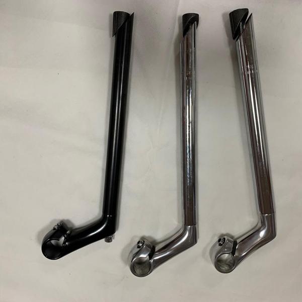 自転車クイルステムアルミニウム合金ハンドルバーMTBロードバイクグースネックハンドルバー交換レトロスタイルステムライザーサイクリング固定ギア