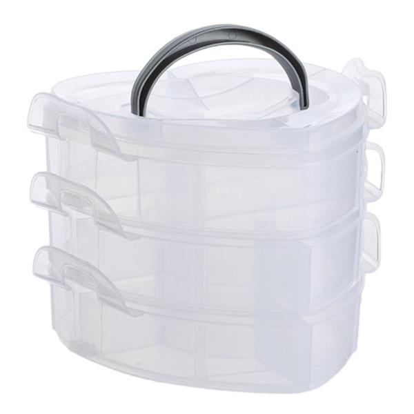 プラスチック製収納ボックス,多目的オーガナイザー,収納ケース,アートクラフト,化粧品,文房具,縫製糸用