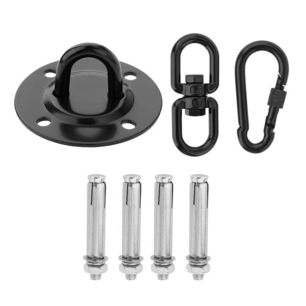 スピードバッグ回転スイングヘビーデューティブラックベアリングスチールハードウェアスナップフック付きボクシングチェア用スピードボール練習アウト