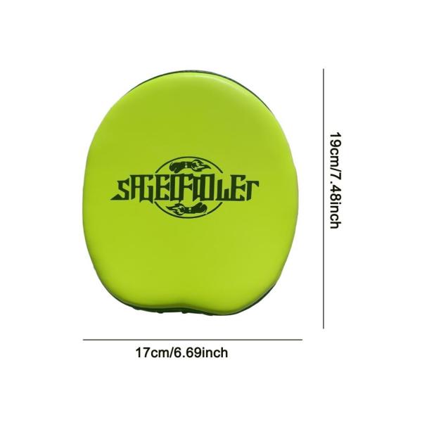 ボクシングパンチングミットバッグボクシングトレーニング機器ハンドターゲットパッド格闘技用カーブドレザーMMAムエタイキックスパーリング空手
