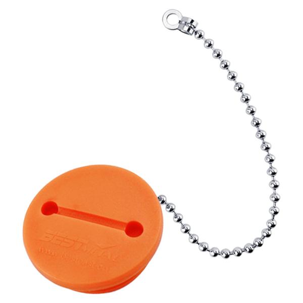 フィラー新しいナイロン素材ゴムガスケット、耐久性のある高品質のステンレス鋼チェーン良好なシーリング、マリンフィラーに適合ボートヨット船デッキ