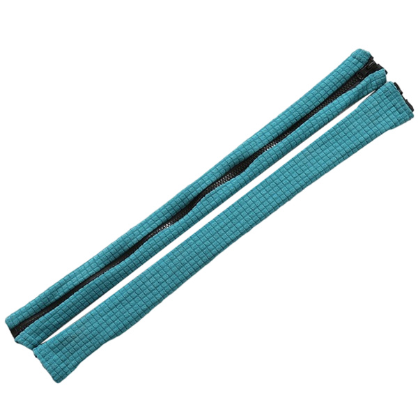 2xアームレストカバー洗濯機で洗えるストレッチ防塵ジッパー無地の汚れに強いコンピューターチェア用弾性スリップカバー肘アーム回転チェア