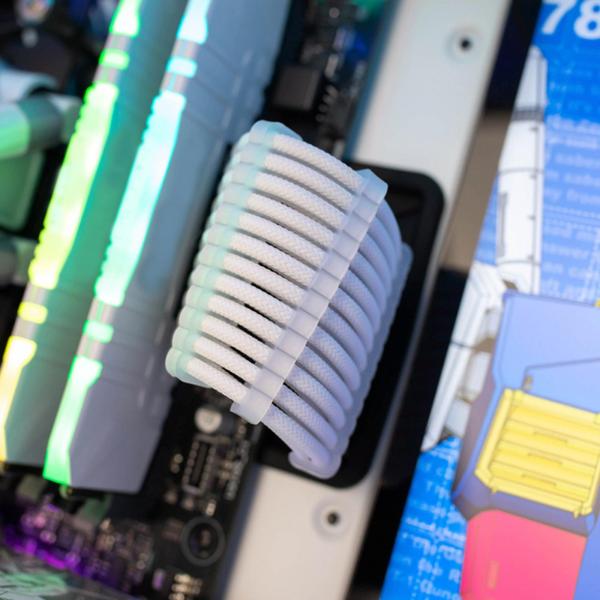 24xケーブルコーム24ピン8ピン6ピンPCケーブルタイ3.0-3.6mmワイヤー整理キットコードドレッサー用に3種類セット