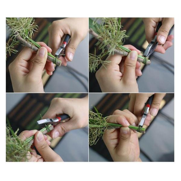 花屋DIYブーケ小枝茎手工芸品素材用100xフラワーワイヤー24cm