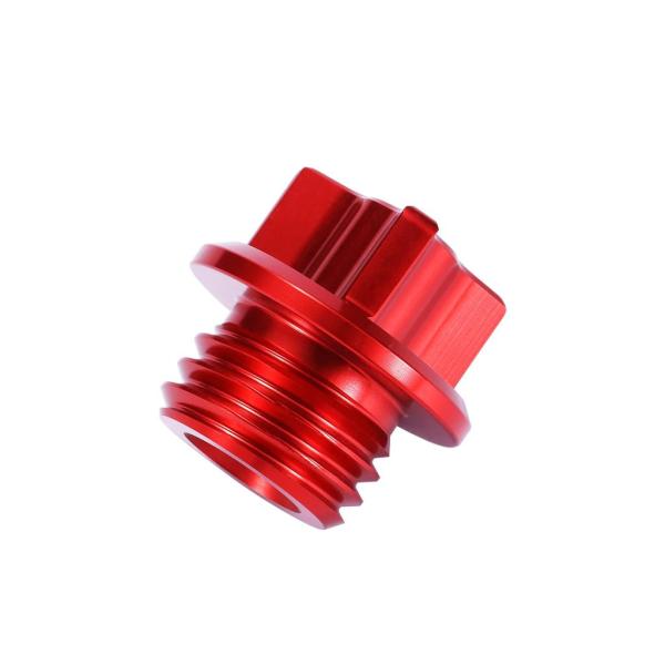 2ピース/個モーターサイクルエンオイルフィラーキャップスクリュー装飾スクリューインユニバーサルプラグトランスミッションガスキャップは、装飾用