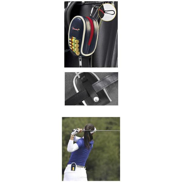 耐久性のあるゴルフボールホルダー保護カバー防塵キーリングコンテナ