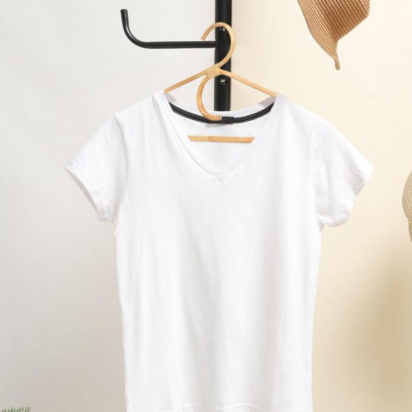 籐製ハンガーオーガナイザーキッズ大人用スーツコーストドレス衣装人形ハンガーラックホルダーホームナーサリー用