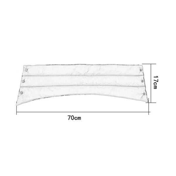 冬のスカーフダウン-ハイキング用コットンショールラップサーマルフォールダブルウォーマー