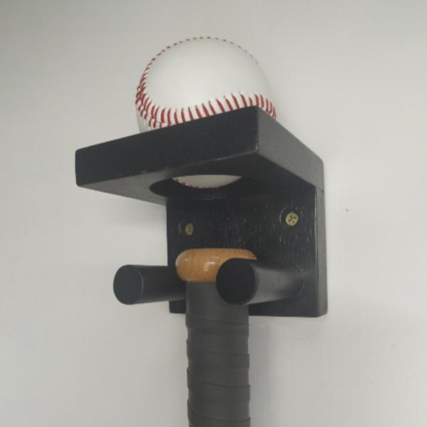 野球バットホルダーソフトボールバットディスプレイウォールマウントウォールラックホルダースタンド