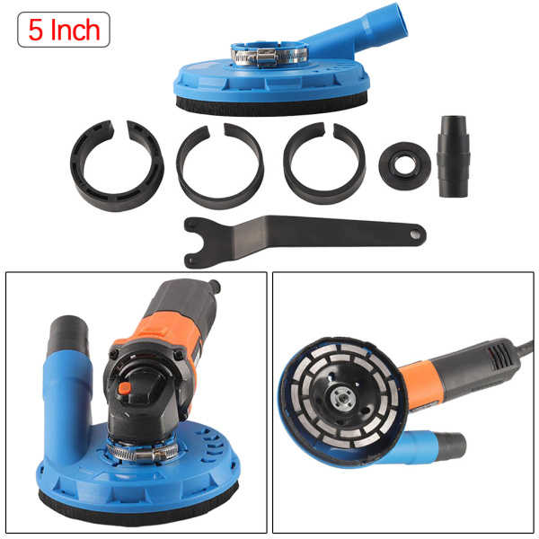 ユニバーサルアングルグラインダーダストシュラウドハンドヘルド研削工具