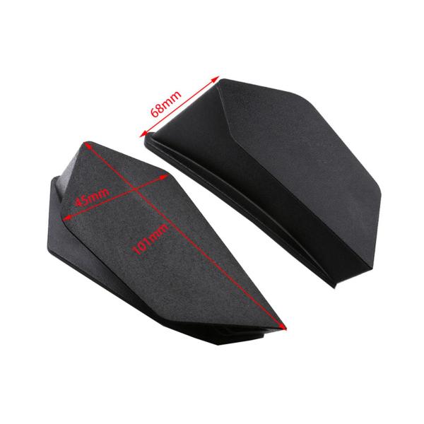 ホンダ用1ペアユニバーサルモーターサイクルウィングレットサイドエアデフレクターアクセサリー