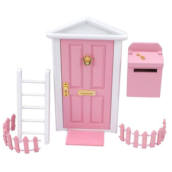 1/12ドールハウスミニチュアフェアリードアキットキッズふりプレイセットおもちゃギフト
