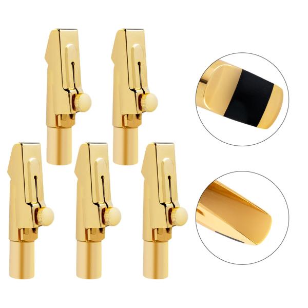 楽器部品用の金属金メッキテナーサックスマウスピース