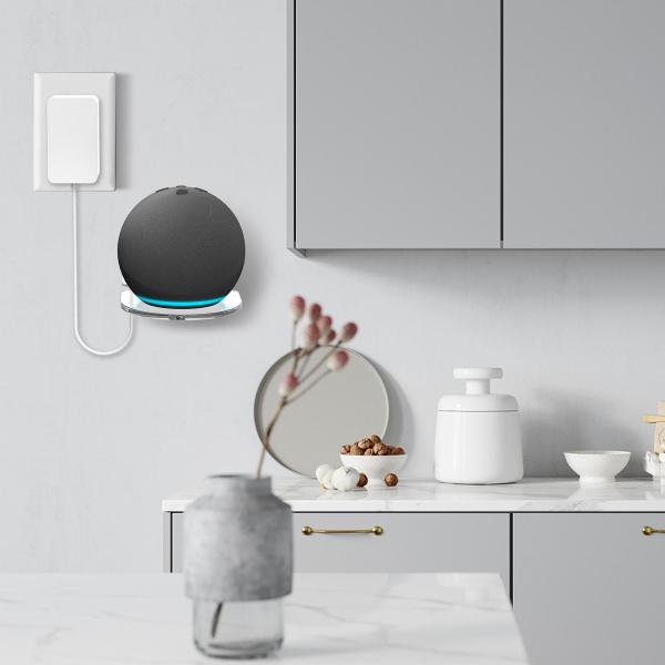 Dot 4 Dot3スマートスピーカー用の壁掛けスタンドホルダーコード管理