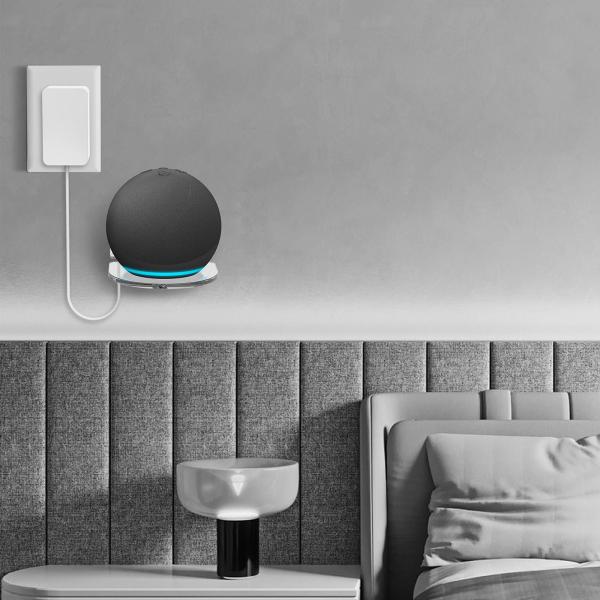Dot 4 Dot3スマートスピーカー用の壁掛けスタンドホルダーコード管理