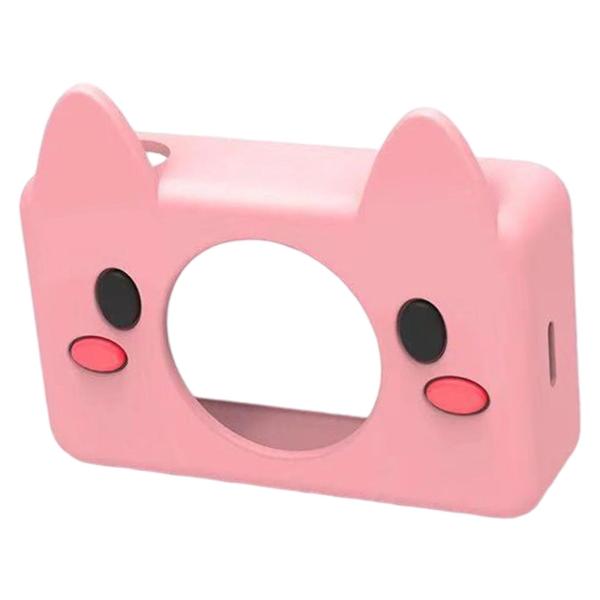 子供のデジタルカメラ用のかわいいシリコンカバーシェルキャリングケース