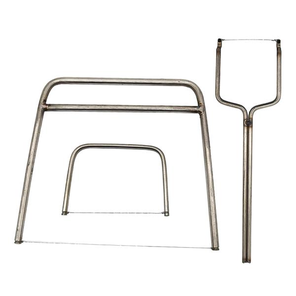 粘土ワイヤーカッターカットオフツール陶芸家のための快適なグリップ陶器