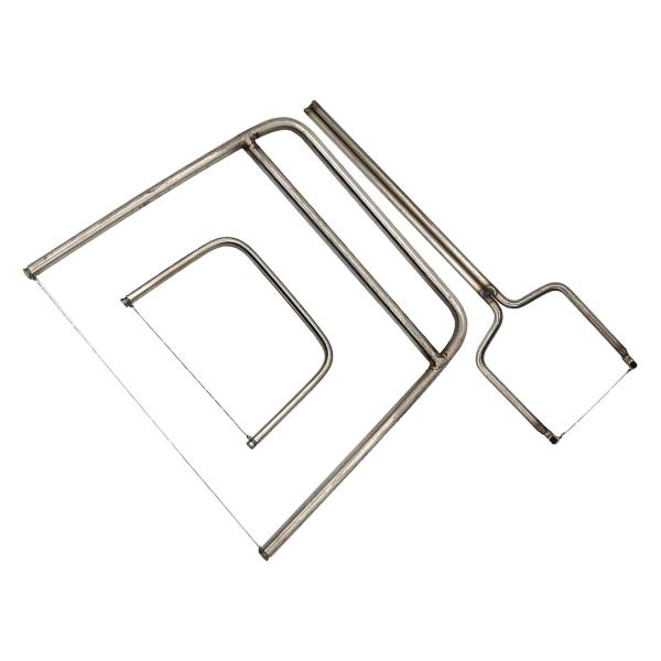 粘土ワイヤーカッターカットオフツール陶芸家のための快適なグリップ陶器