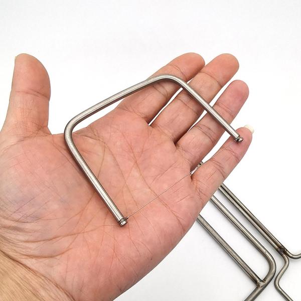 粘土ワイヤーカッターカットオフツール陶芸家のための快適なグリップ陶器