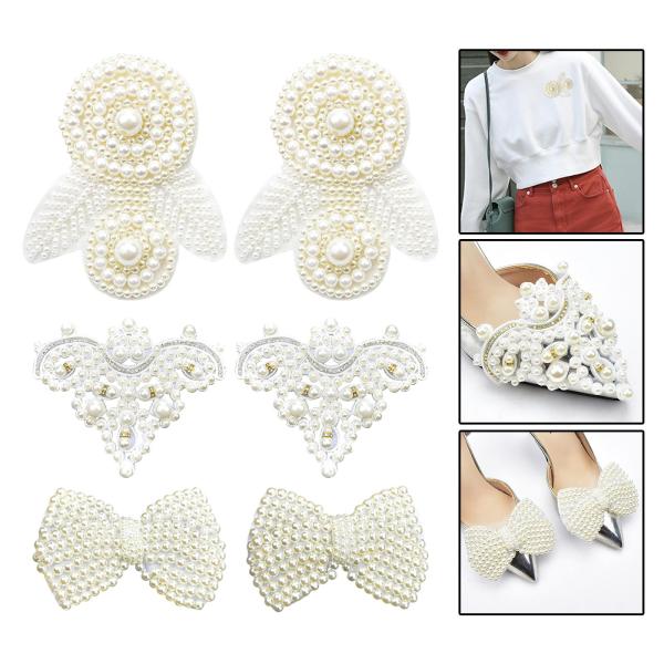 クリスタルパール靴クリップ女性の結婚式の宴会ブーツチャームジュエリーの装飾