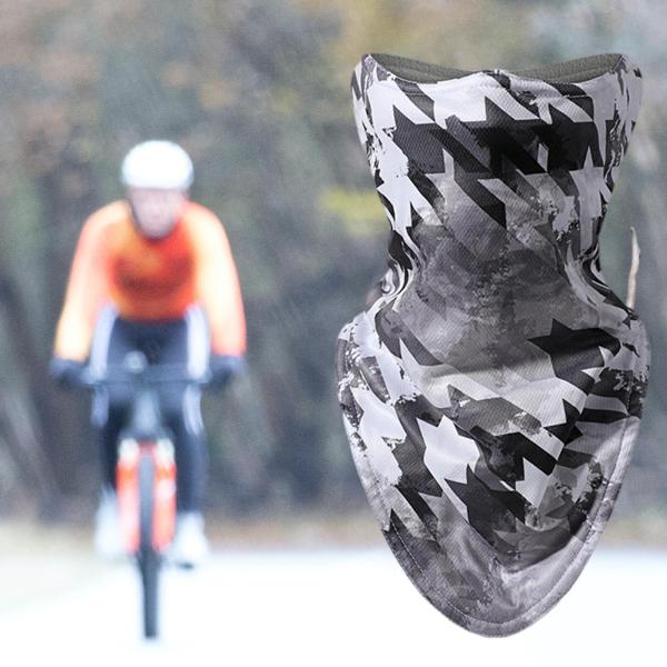 冬のアウトドアネックウォーマーサイクリングスカーフランニングスポーツヘッドウェアフェイススカーフ自転車バンダナメンズシンプルなファッションバ