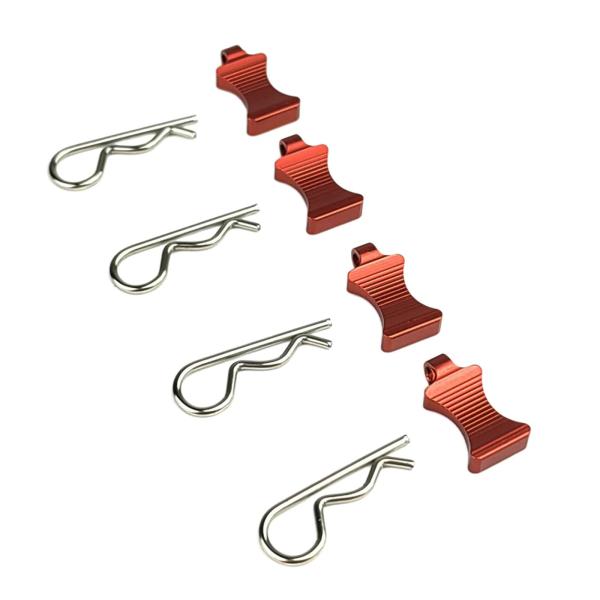 ボディクリップピン1:6をアップグレードSCX6大人用RCカーの交換用DIYを変更