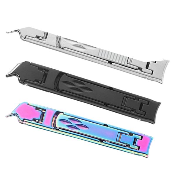 爪切り用のポータブル研磨シート付きネイルカッターダブルヘッドプライヤー