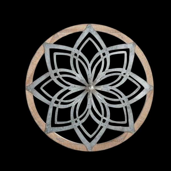 農家のポーチのための壁の彫刻の花柄の装飾アクリルの壁の芸術の装飾