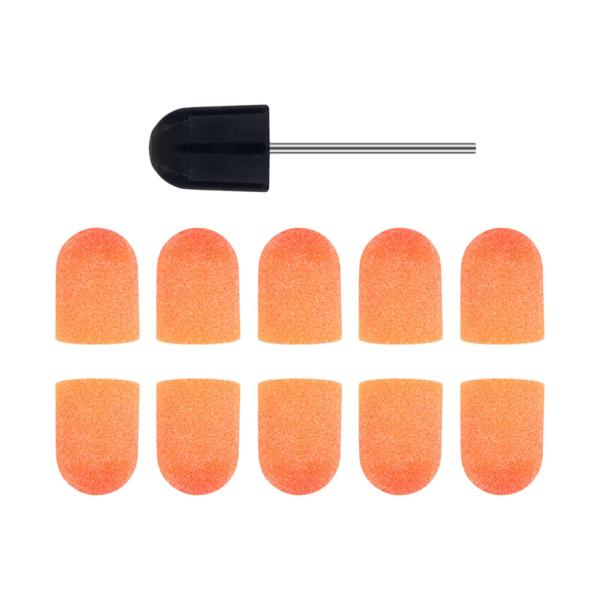 ネイルサンディングキャップバンドキューティクルプッシャーアクリルネイル家庭用サロン
