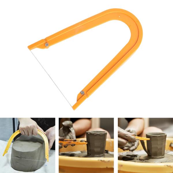 プロの陶器アートセラミックDIY粘土アートクラフト切削工具ステンレス鋼ワイヤーカッター