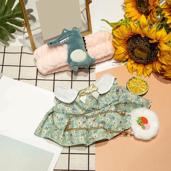 女の子の人形の服は30cmのBJDふり遊びおもちゃのヘッドバンドでドレスアップ