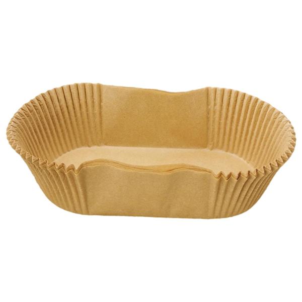 40個の楕円形の紙製パンカップパン焼きカップマフィンキャンディー用に使い捨て