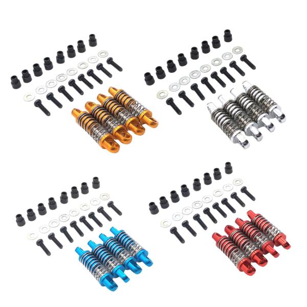 Wltoys K969 K979 1：28RCレーシングカーの交換用4ピースショックアブソーバー