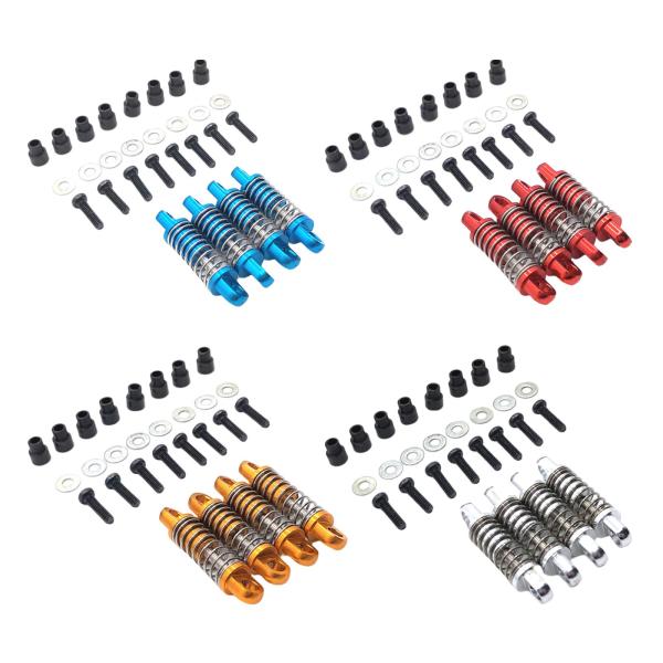 Wltoys K969 K979 1：28RCレーシングカーの交換用4ピースショックアブソーバー