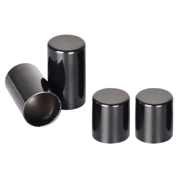 4xクロームドッキングハードウェアカバー、モトアクセサリー、アルミニウム合金、ハーレーストリートグライドロードキングの装飾2009-2021