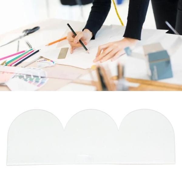 キルティング定規透明描画アクセス再利用可能なテンプレートキルティングツール