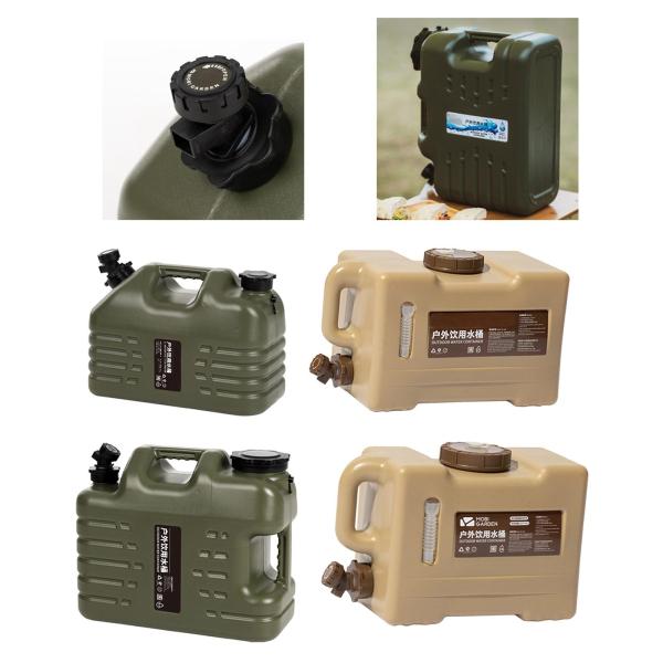 ウォータータンク ジャグ アウトドア キャンプ 防災 貯水 水筒 タンク 蛇口付き 大容量 家庭 旅行 車載 ポータブル