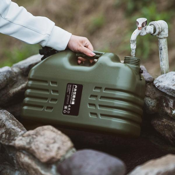 ウォータータンク ジャグ アウトドア キャンプ 防災 貯水 水筒 タンク 蛇口付き 大容量 家庭 旅行 車載 ポータブル