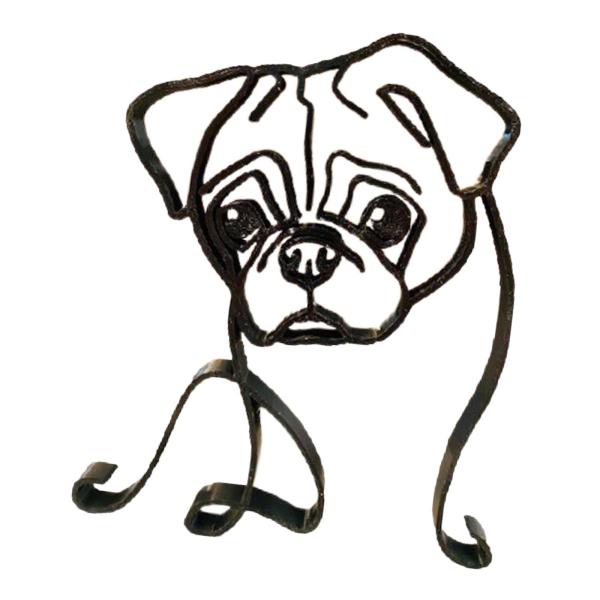 抽象的な犬の彫刻リビングルーム動物の置物彫像の装飾